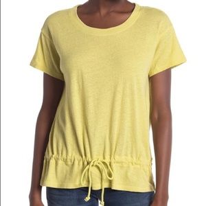 ⚡️NWT! Madewell drawstring T-shirt in crisp pear